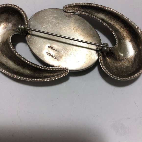 Vintage silver brooch - Picture 3 of 5